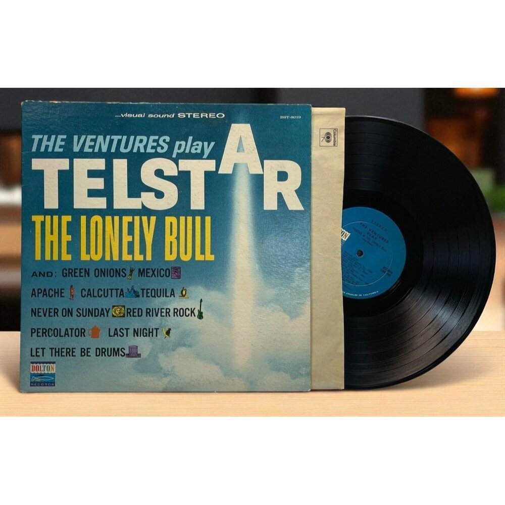 The Ventures Play Telstar & The Lonely Bull Vinyl LP Surf / Instrumental Rock